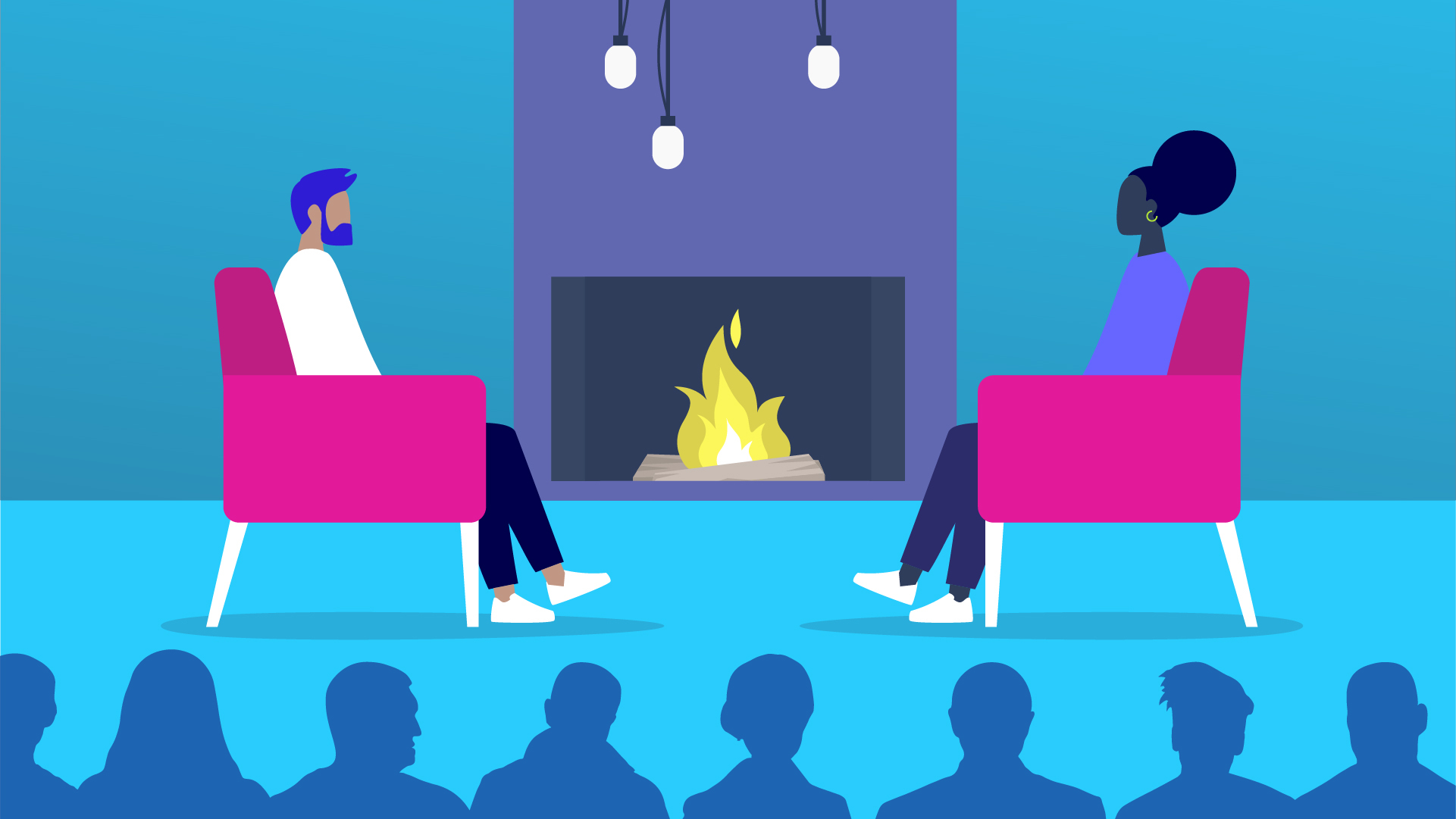 Julie Gu Scallen fireside chat header image