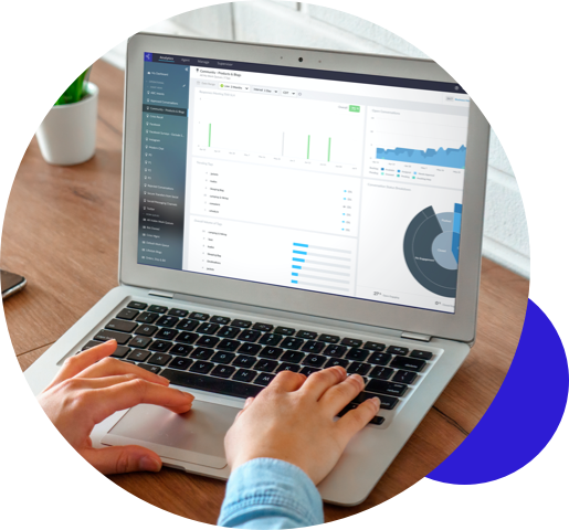 Screenshot using khoros